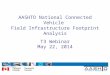 With financial contribution from: AASHTO National Connected Vehicle Field Infrastructure Footprint Analysis T3 Webinar May 22, 2014