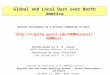 Global and Local Dust over North America Initial Assessment by a Virtual Community on Dust  Coordinated by R