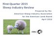 First-Quarter 2015 Sheep Industry Review Prepared by the American Sheep Industry Association for the American Lamb Board April 2015