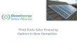 Third-Party Solar Financing Options in New Hampshire 1