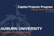 Capital Projects Program Faculty Senate Meeting 11.17.2015 AUBURN UNIVERSITY Facilities Management 1