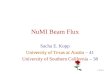 1 of 14 NuMI Beam Flux Sacha E. Kopp University of Texas at AustinUniversity of Texas at Austin – 41 University of Southern California – 38