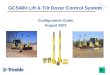 GCS400 Lift & Tilt Dozer Control System Configuration Guide August 2003