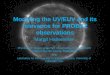 Modeling the UV/EUV and its relevance for PROBA2 observations Margit Haberreiter Physikalisch-Meteorologisches Observatorium Davos/World Radiation Center,