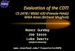 Evaluation of the CDTI CS 247B / MS&E 430 (Pamela Hinds) NASA Ames (Richard Mogford) Honor Gunday Joe Sacco Luke Swartz Stanford University lswartz/cs247b