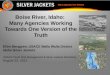 Boise River, Idaho: Many Agencies Working Towards One Version of the Truth Ellen Berggren, USACE Walla Walla District Idaho Silver Jackets USACE Flood