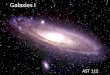 Galaxies I AST 112. The Universe Is the Universe contained entirely within the Milky Way?