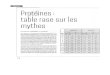 Protéines - Table Rase Sur Les Mythes (Alternatives Végétariennes No 119 - Printemps 2015 - Pages 18-27)