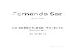 Sor, Fernando - Facsimile Op. 26 to 32