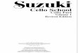 Suzuki Cello School Vol. 1 (Cello Part & Piano Accompaniment)