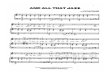 All That Jazz - Vocal Score