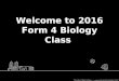 BIOLOGY FORM 4 Chapter 1