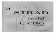 H S Wake - A Strad Model Cello Plans (Luthier-Lutherie-Violin-Cello) by Oganza
