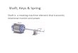 Shaft, Keys and Spring [Compatibility Mode]