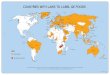 64 Countries Label Map 2013