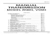 Manual Transmission r5m3-V5m3 Pwee8914-Abcdefghi 22c