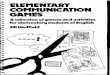 Jill Hadfield Elementary Communication Games