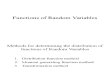 13 S241 Functions of Random Variables