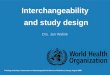 3 1a Interchangeability Study Design