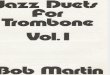 JAZZ DUETS for Trombone Bob Martin