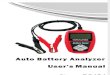 12V Battery Tester BA101 User Manual