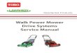 Toro Walk Power Mower Drive Systems Servics Manual wbmdrsys.pdf