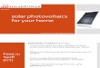 ERS MSP Solar Photovoltaics for Your Home