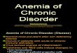 Anemia of Chronic Disorder