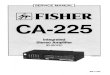 Fisher CA-225 Sm
