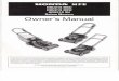 Honda Self Propel Mower - HRU215