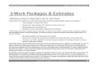 Work Packages & Estimates