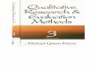 Qualitative Research Evaluation Methods by Michael Patton