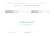 Honor H30-U10 V100R001C432B109 Upgrade Guideline
