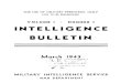 (1943) Intelligence Bulletin, Vol. I, No. 7