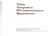 Book Toyota Production System- Toyota Motor Corporation (1998)