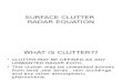 Surface Clutter
