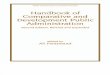 (Public Administration and Public Policy Series) Ali Farazmand (Editor)-Handbook of Comparative and Development Public Administration Second Edition-Marcel Dekker (CRC Press) (2001)