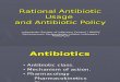 Rational Antibiotic Usage and Antibiotic Policy_dr. Firmansyah