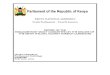 Final Report of the Parliamentary Select Committee on the Decline of the Kenya Shilling Against Foreign Currencies - February 2012