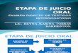 Lic. Reyna Torres - Juicio Oral Interrigatorio