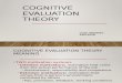 Cognitive Evaluation Theory (2)