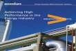 Accenture Services Achieving High Performance Energy