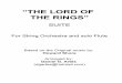 246178641 the LORD of the RINGS SUITE for String Orchestra Howard Shore Daniel G Art s