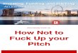 How to Pitch to VCs