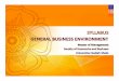 1. General Business Environment Syllabus - Update 2013_2