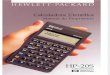 Manual Calculadora HP 20S
