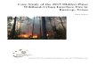 Hidden Pines Fire case study