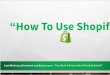 Homer_Etrata_How to Use Shopify