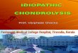 Idiopathic Chondrolysis