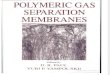 Donald R. Paul, Yuri P. Yampol'Skii-Polymeric Gas Separation Membranes-CRC Press (1993)